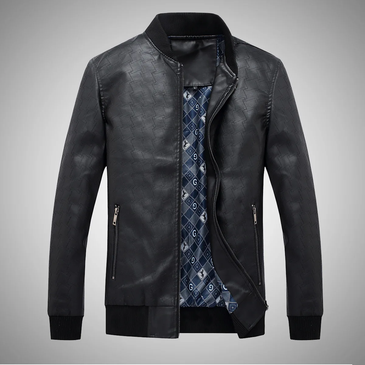 

MRMT 2018 brand men's jacket spring and autumn coat new men's PU jacket outer wear clothing