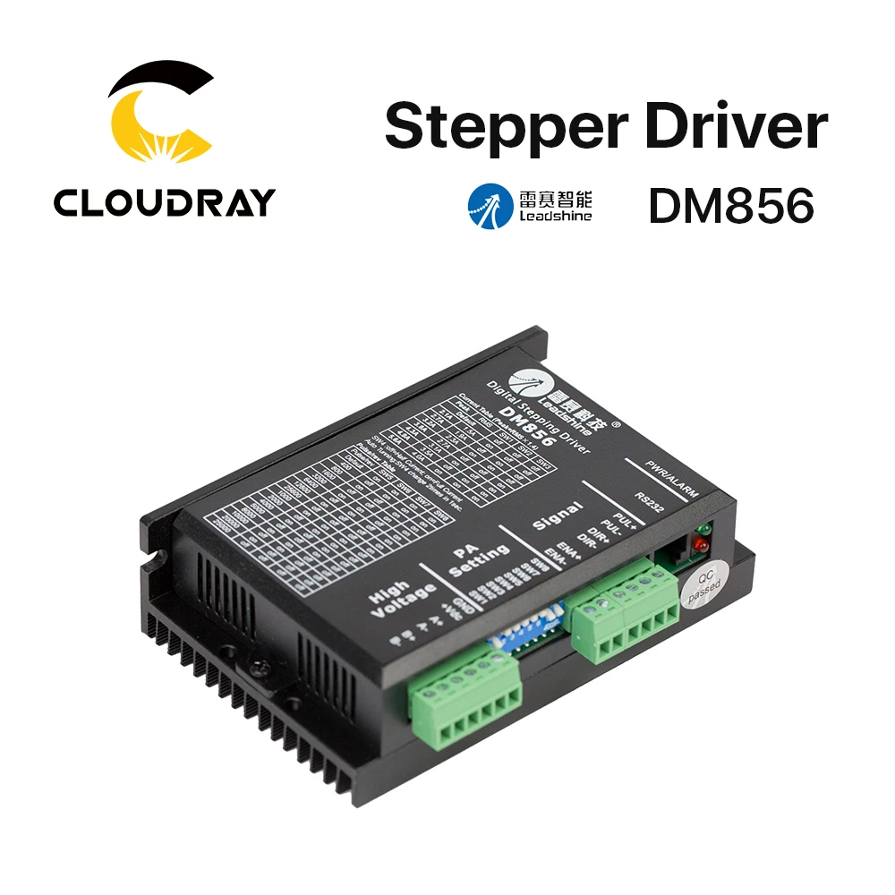 Cloudray Leadshine двухфазный шаговый драйвер DM856 20 80VAC 0 5 6a|Драйвер двигателя| |