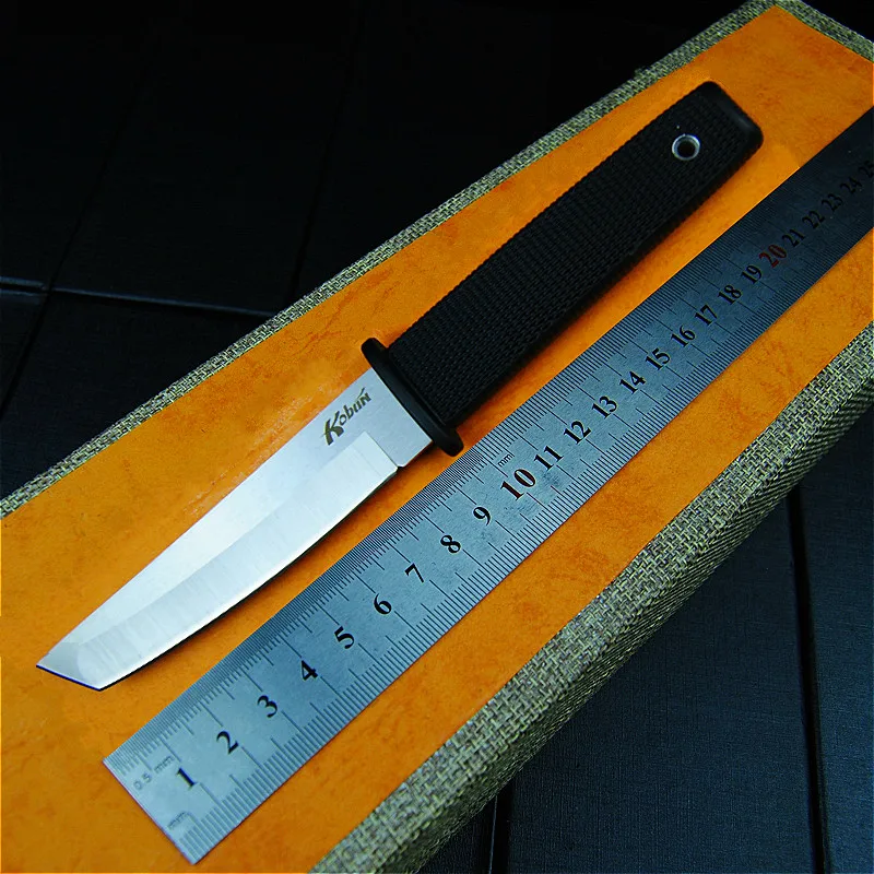 Охотничий нож EVERRICH Cold Steel с фиксированным лезвием длинная пластиковая ручка из