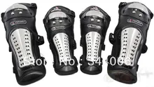 Free Shipping 2013 New 4pcs/pair Stainless steel motorcycle protective gear bike dirt bike motorcycle Gloves Gloves Knee Knee