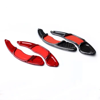 

Carbon Fiber Car Steering Wheel Extension Interior Paddle Shifter for Volkswagen POLO GT DSG 2016