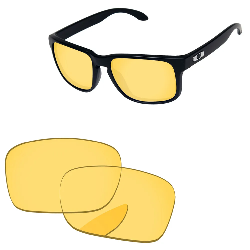 

Crystal Yellow Replacement Lenses for Authentic Holbrook Sunglasses Frame 100% UVA & UVB Protection