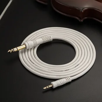 

Aux Cable 3.5mm to 6.35mm Audio cable 3.5 mm to 6.35 mm 6.5mm Male To Male Mono TS TRS For Speaker Mixer Amplifier Guitar CD