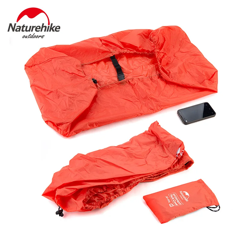 NatureHike في غطاء حقيبة 20 ~ 30L للماء غطاء للمطر ل ظهره التخييم تنزه حقيبة المدرسة الأمتعة أكياس الغبار يغطي