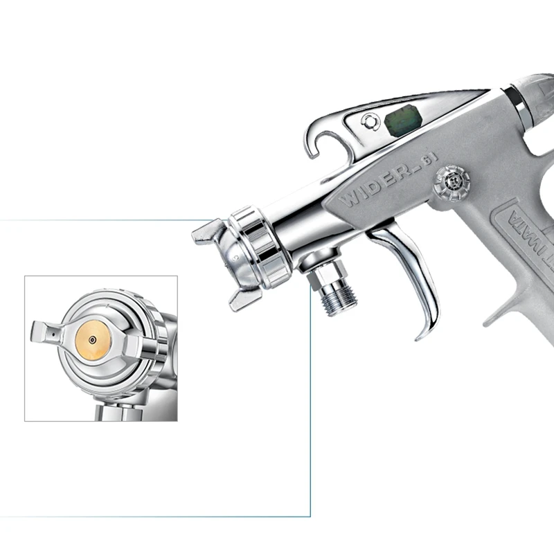 Профессиональный распылитель Anest Iwata, распылитель краски, Мини Портативный гравитационный автомобильный распылитель, автомобильный сопло пульверизатора для краски W-61