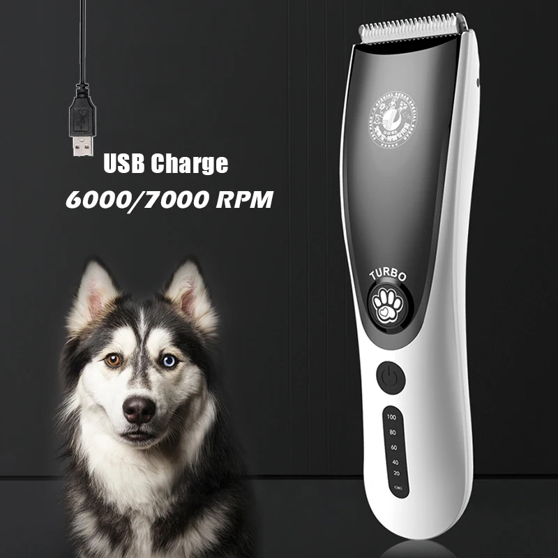 Professional Pet clipper Shaver Dog hair Trimmer pet Grooming kit hair