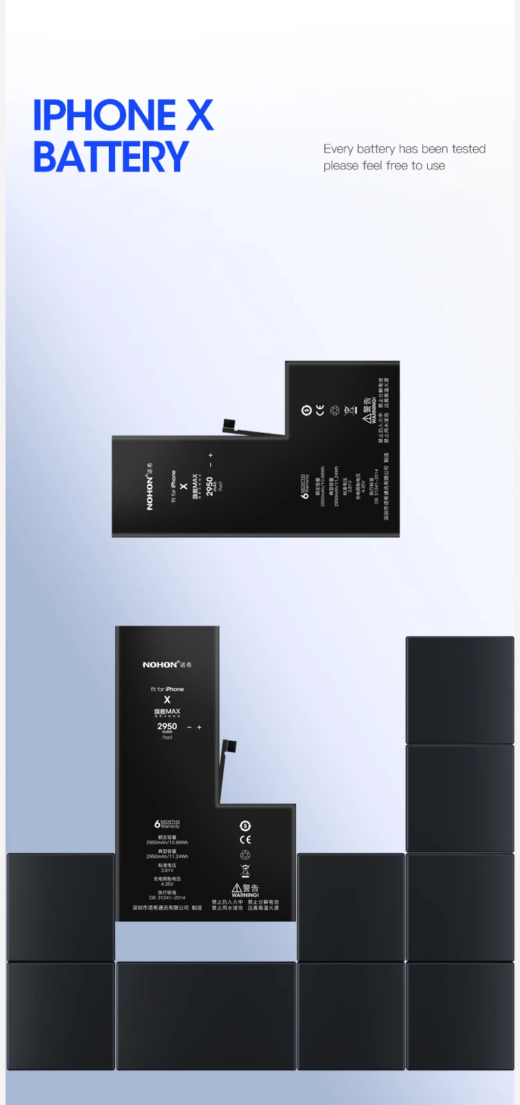 Аккумулятор чехол для iphone X 6 6G S 6S 5 5G 5S 5C iphone X iphone 6 iphone 6S iphone 5 iphone 5S Аккумуляторы для мобильных телефонов инструменты