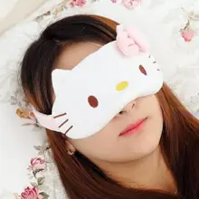 Рисунок «Hello Kitty» мягкие сна маска первой помощи тени для бровей Повязка Чехол c/w пакет со льдом для YEY-D98