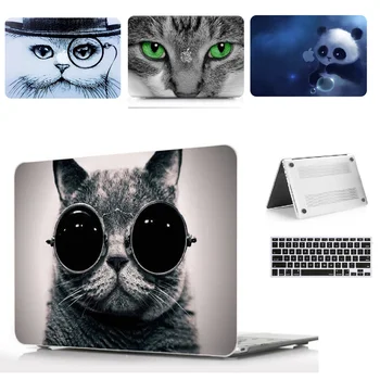 

2019 New Painting laptop Hard shell case+keyboard Cover For Apple Macbook Air/Pro/Retina With/out Touch Bar 11 12 13 15 " inchs