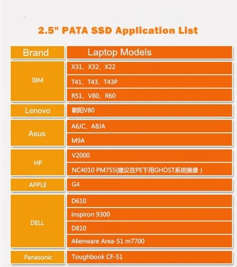 PATA SSD