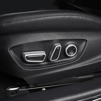 

ABS Matte For Toyota Camry 2018 2019 Car Seat adjustment Switch button cover Trim sticker Car styling accessories 6pcs