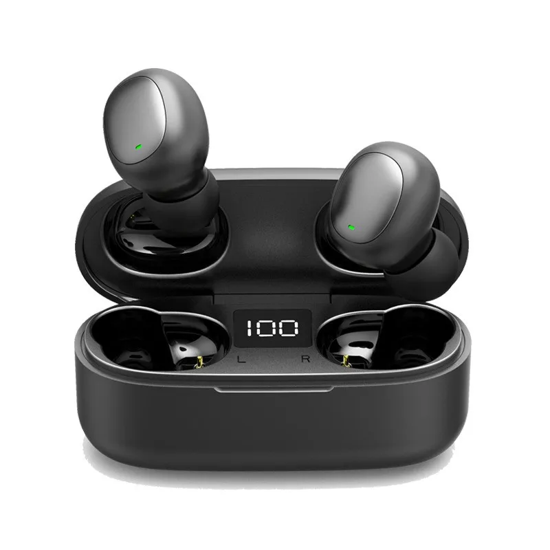 Bluetooth 5 0 наушники TWS светодиодный цифровой дисплей HD стерео беспроводные
