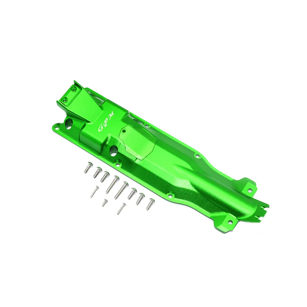 Запчасти для автомобилей с дистанционным управлением, сплав, средняя часть шасси, защитная накладка для TRAXXAS E-REVO 2,0 86086-4, аксессуары Z319