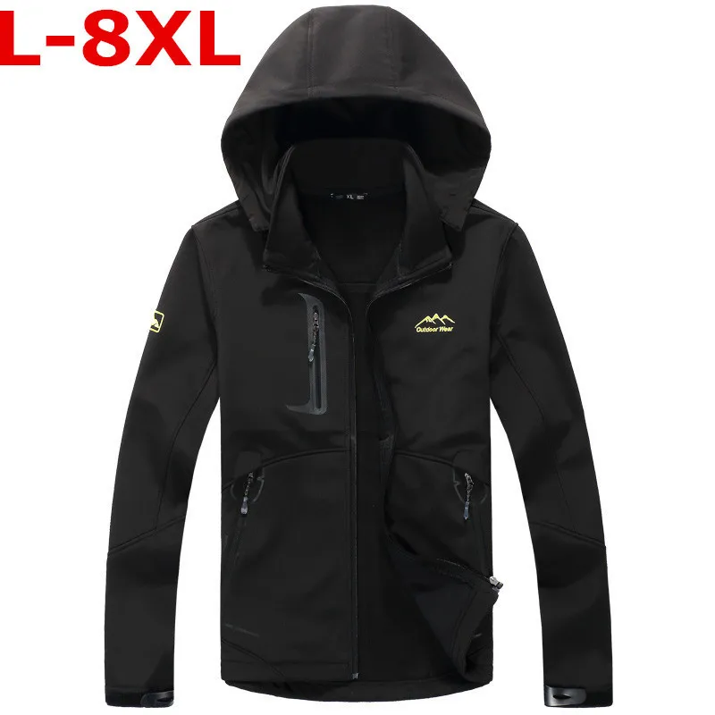 Новое пальто больших размеров 8XL 9XL 10XL TACVASEN армейское камуфляжное Пальто Военная