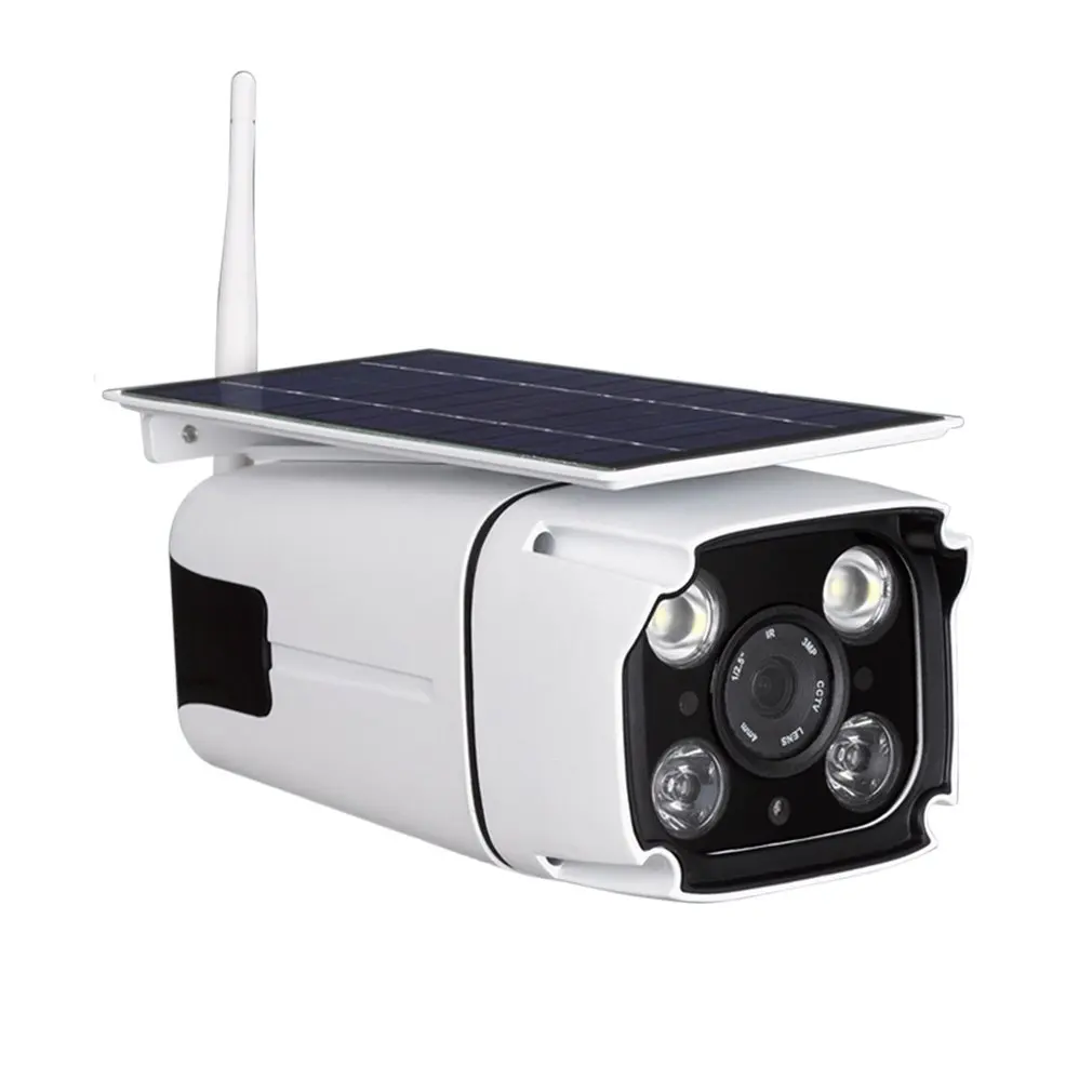 

1.3MP Security Solar Camera Power Outdoor Waterproof Wifi IP Camera Night Vision Surveillance CCTV Camera Video Recorder TF Card