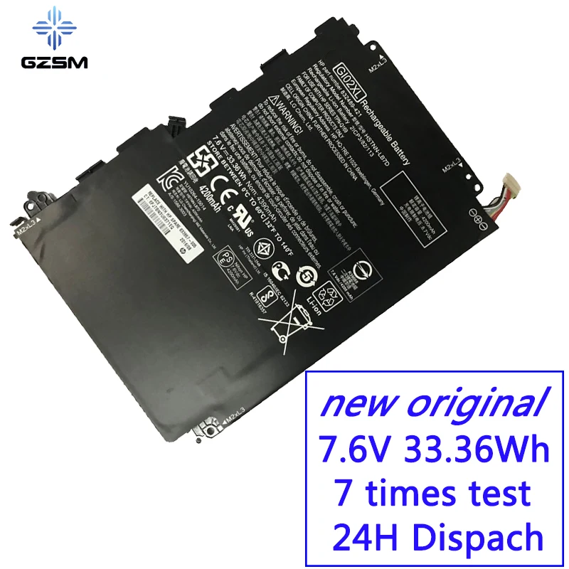Аккумулятор для ноутбука GZSM GI02XL HP Pavilion X2 12 12-B000 HSTNN-LB7D 832489-421 833657-005 | Компьютеры и