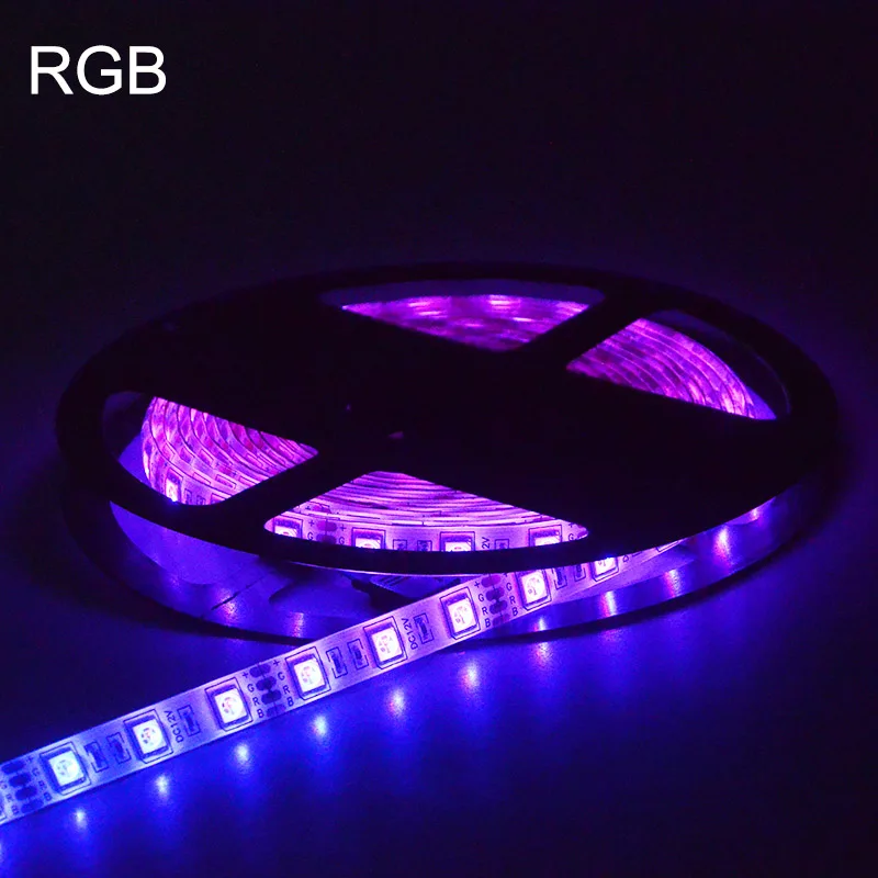 RGB светильник 5 м 60 светодисветодиодный s/m SMD 5050 Светодиодная лента 12 В постоянного
