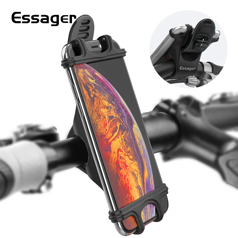Держатель для телефона Essager на велосипед и мотоцикл Xiaomi Samsung|Подставки держатели|