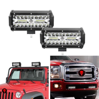 

7" LED Work Light Bar Waterproof IP67 Work Light For Driving Offroad Boat Car Tractor Truck 4x4 SUV ATV Spot Light Flood Lights