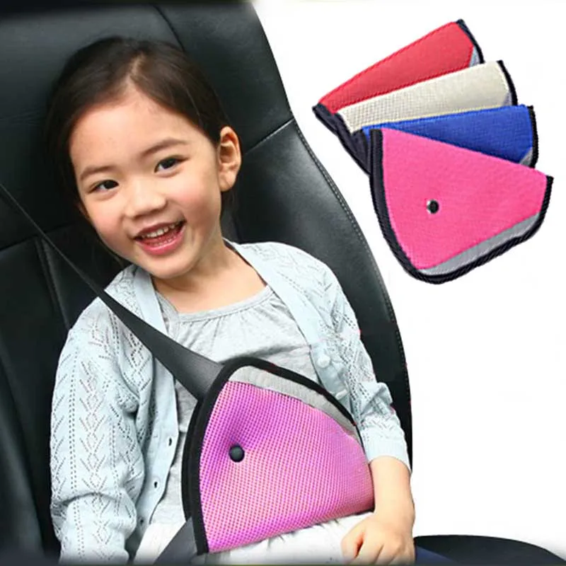 Buy SPEEDWOW Triangle Baby Car Safe Seat Belt Adjuster