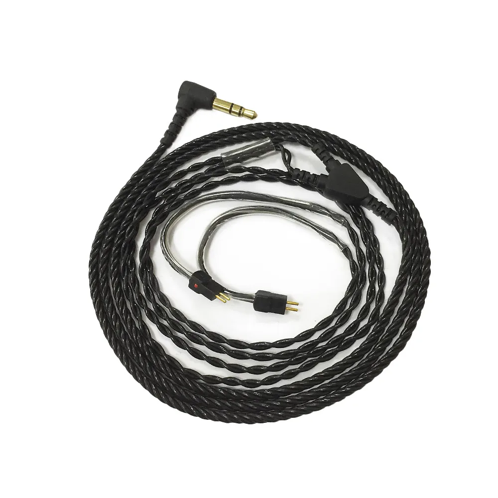 Upgraded Earphone Cable Wire for In-ear Musician Monitors fits for 1964 w4r um3x es3 es5 2 Pin Connector