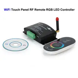 5 шт. Wi-Fi RGB светодиодный Управление Лер Touch Панель Экран РФ дистанционного Управление для SMD 3528 5050 RGB светодиодный жесткие полосы