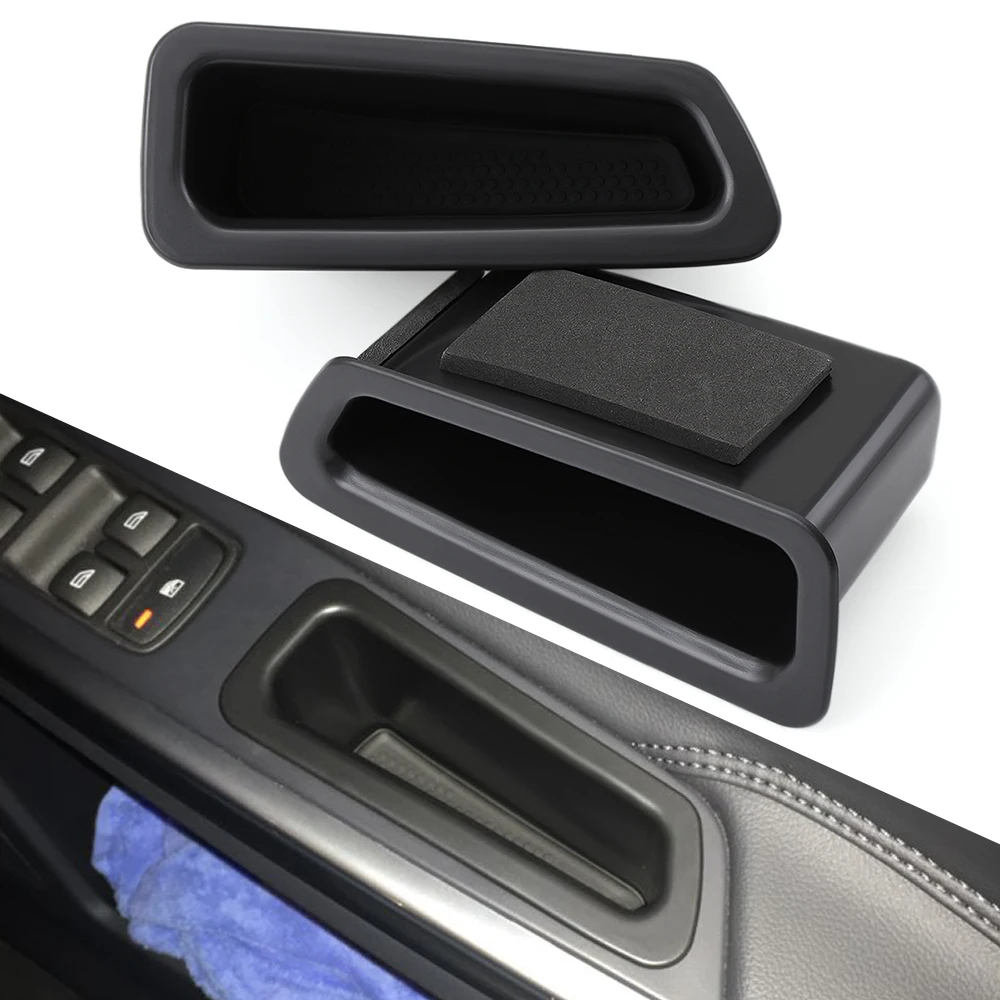 

For 2010-2017 Volvo XC60 Door Handle Armrest Storage Box Container Holder Tray Car Organizer Accessories Car Styling