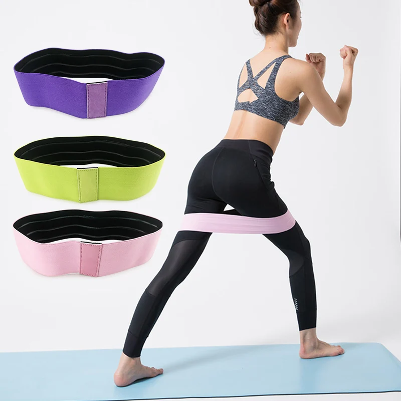 Resistance Hip Band Leg Band for Hip Workout Physical Stretchable Non