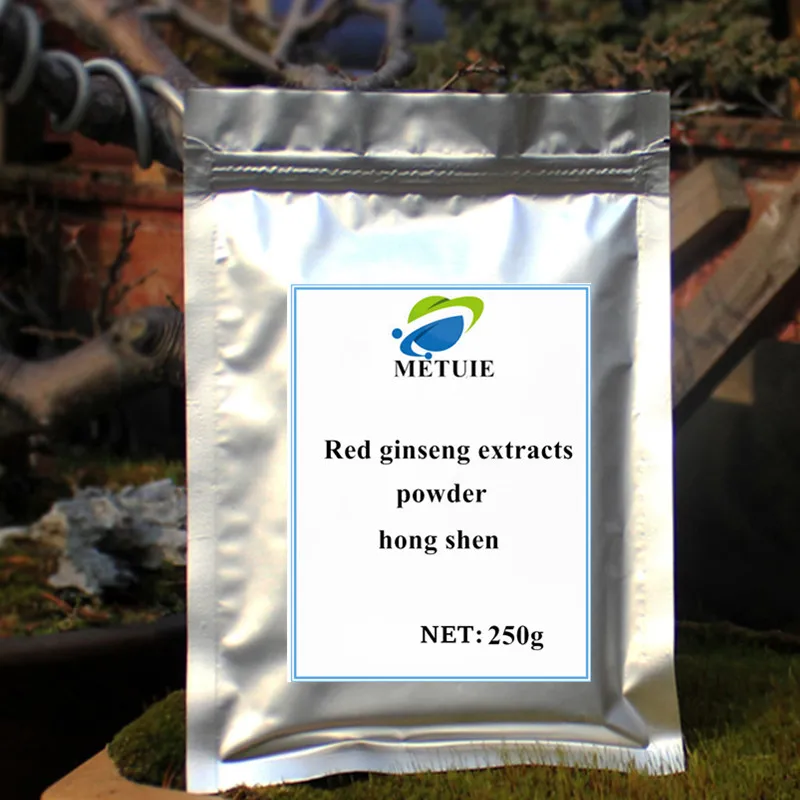  Assurance 6 year red ginseng root extract powder Red ginseng extracts Good quality free shipping