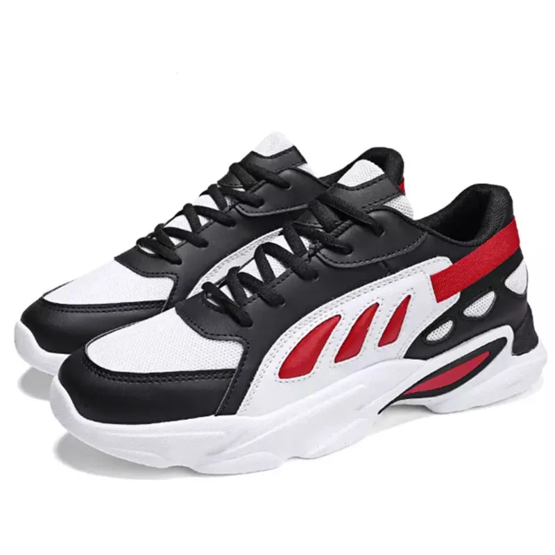 

Breathable Casual Shoes For Man Black Red Green Sport Shoes Men Sneakers size39-44