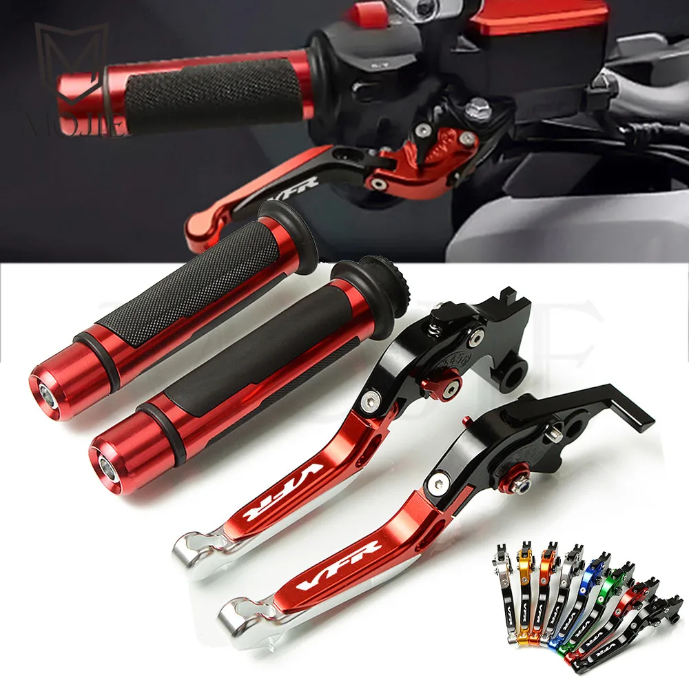 Alavanca da Embreagem do Freio Lidar com Apertos para Honda Vfr800 Vtec 2004 2005 2006 2007 Motocicleta Cnc Ajustável Conjunto Vfr 800 2002-2008 2003