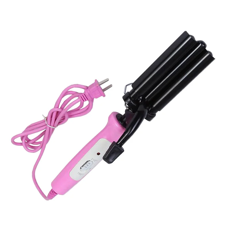 New Hair Curling Iron 100240V EU US AU UK Adapter Plug Professional