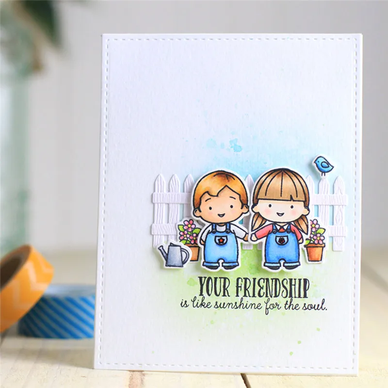 

Eastshape Fence Frame New 2019 Metal Cutting Dies Scrapbooking for Card Making Die Cuts for Photo Scrapbook Album Decor