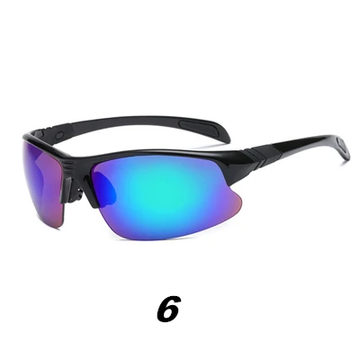 HD солнцезащитные очки es для вождения UV400 Мужские очки es женские велосипедные очки Спортивные Анти-взрыв MTB велосипедный Велосипед стекло Gafas Ciclismo - Цвет: 6