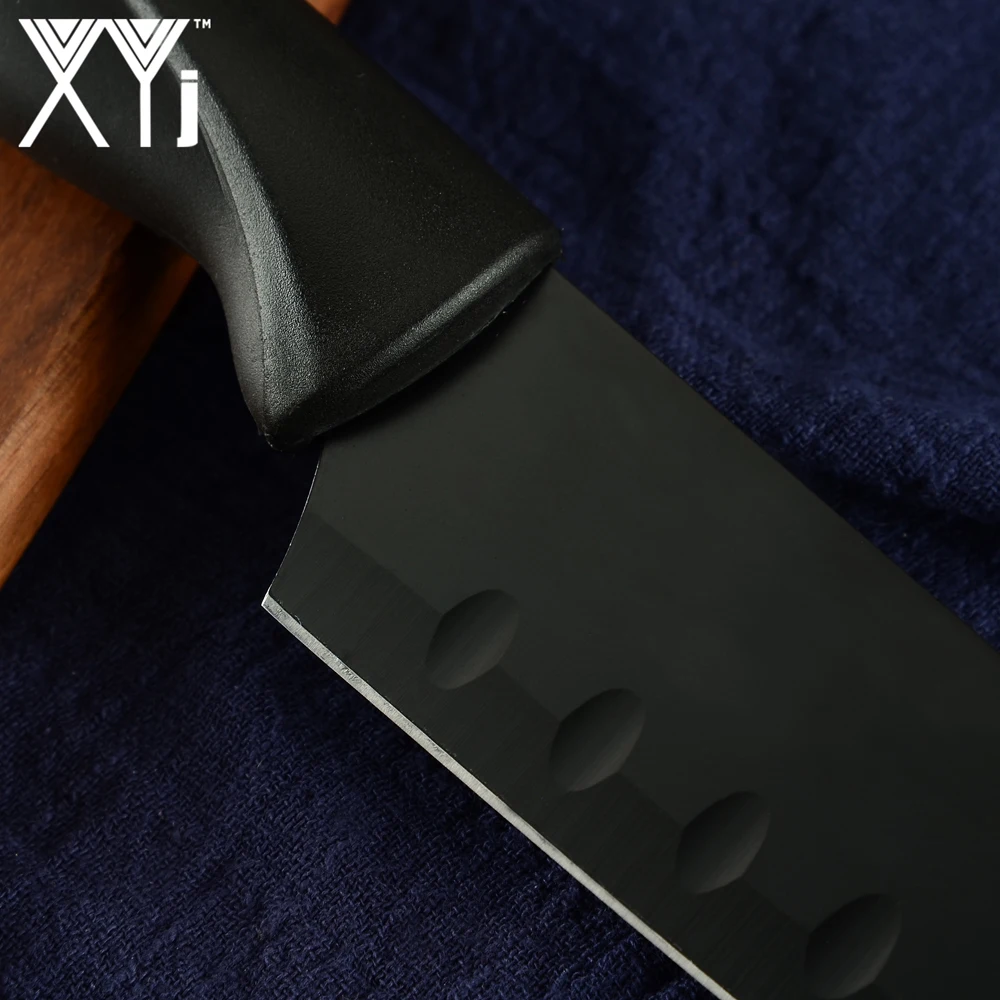 XYj кухонный нож с крышкой ножи из нержавеющей стали японский шеф повар сантоку