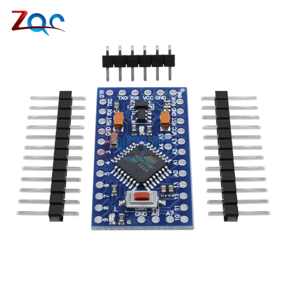 Pro Mini Atmega328 3,3 V 8Mhz Замена ATmega128 для Arduino совместимый модуль Nano ATMEGA328P-AU