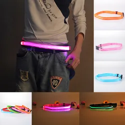 40-100CM LED Luminous Belt Nylon Buckle Horse Racing Riding Outdoor Running Jogging Skating Safety Warning Belt Horse Equipment 40-100CM LED Luminous Belt Nylon Buckle Horse Racing Riding Outdoor Running Jogging Skating Safety Warning Belt Horse Equipment
