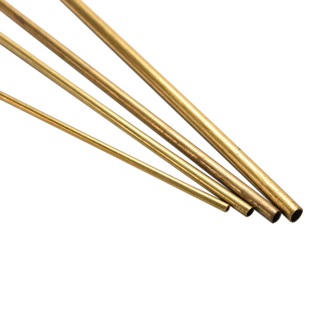 Brass Tubes Pipe Tube Length 30cm Long 0.45mm Wall Cutting Tool Parts Diameter 2/3/4/5mm | Инструменты