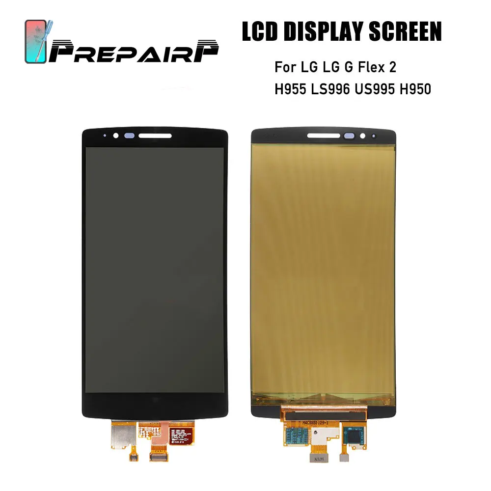 ЖК дисплей для LG G Flex 2 дигитайзер сенсорный экран сборка H955 LS996 US995 экран|Экраны