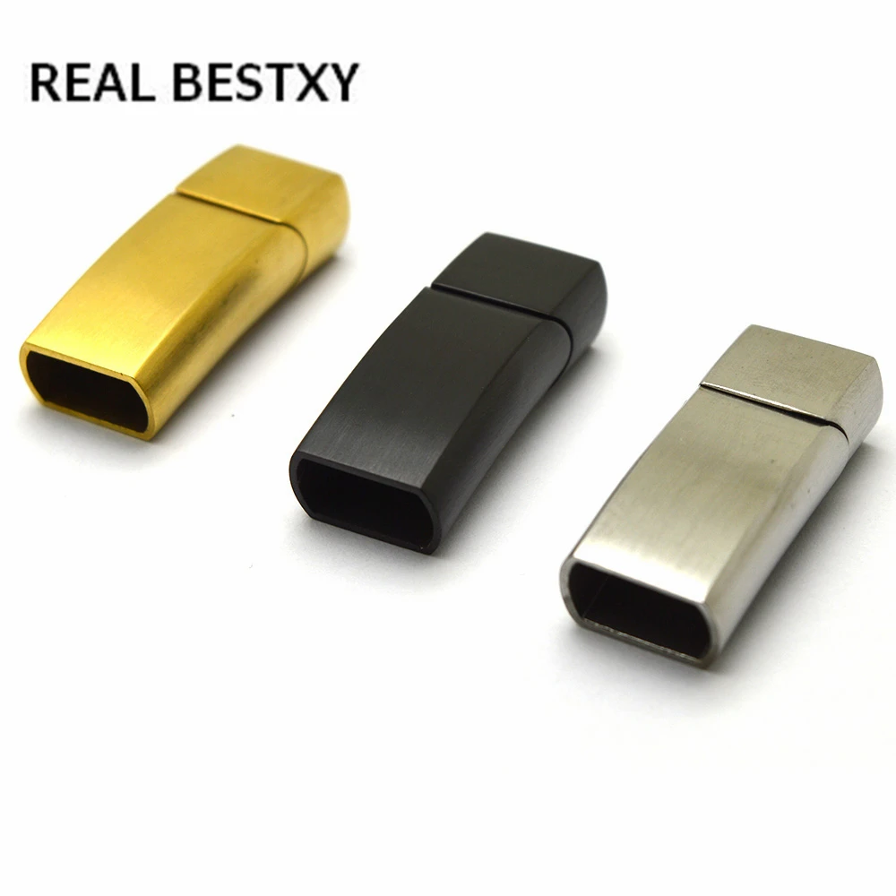 

hole:11.7*6.2mm 5pc/lot engrave name Strong Magnetic Clasps For12*6mm Leather Cord Bracelets Connectors for DIY Jewelry Making