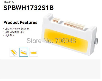 Светодиодный Диод высокой мощности 7032 smd 1 Вт Холодный белый с диодом стабилитра | Отзывы и видеообзор