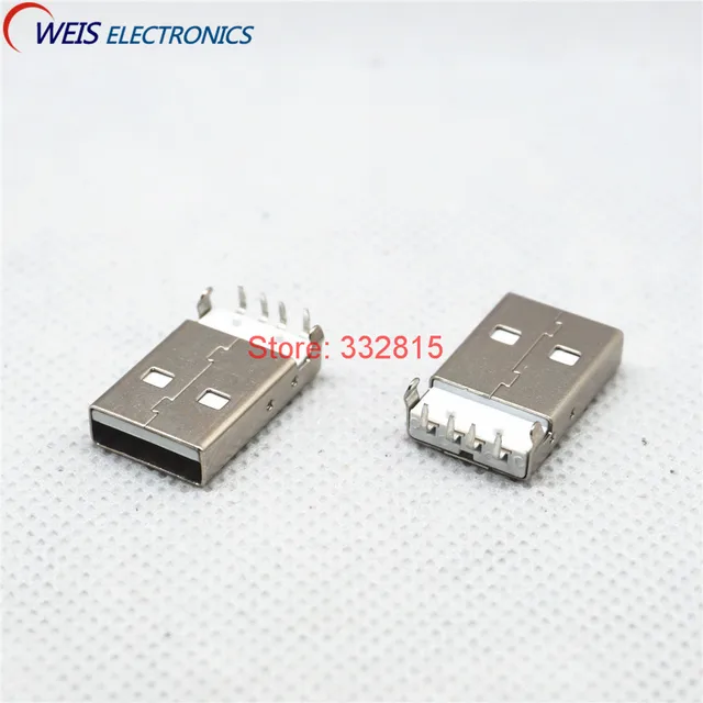 alibaba グループ aliexpress comの コネクタ からの 100ピース男性usb
