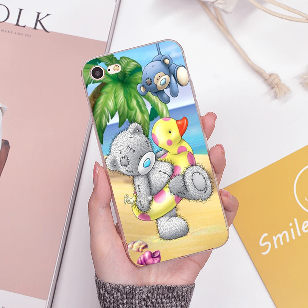Силиконовый чехол для телефона 6plus Tatty Teddy Me To You Bear мягкие чехлы iPhone 5s 6s 7 8plus XR XS XSMAX