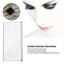 1 шт. наращивания ресниц подставка накладные ресницы прививки держатель ресницы поддон макияж глаз инструмент