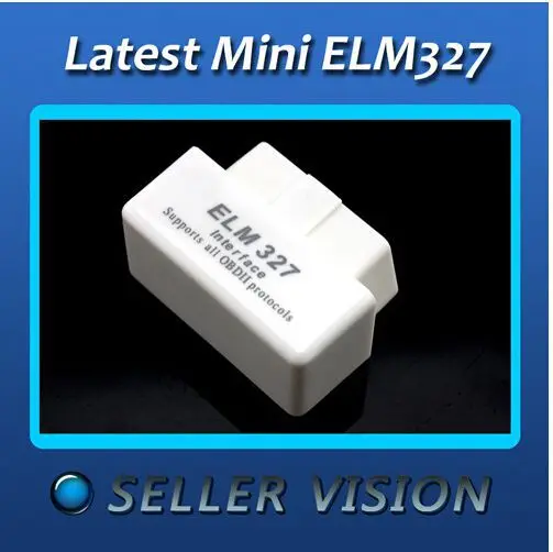 Горячая СУПЕР МИНИ ELM327 Bluetooth OBD2 V2.1 Белый Салона Автомобиля Диагностический
