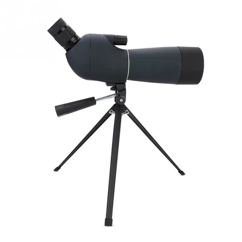 Portable 20X 60X 60mm Angled Spotting Scope Waterproof HD