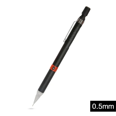 0.5mm TUNACOCO, 1 шт., Zebra DM5, профессиональный механический карандаш для рисования, 4 типа, прокладочный карандаш для рисования, школьные офисные принадлежности bb1710170 - Цвет: 0.5mm