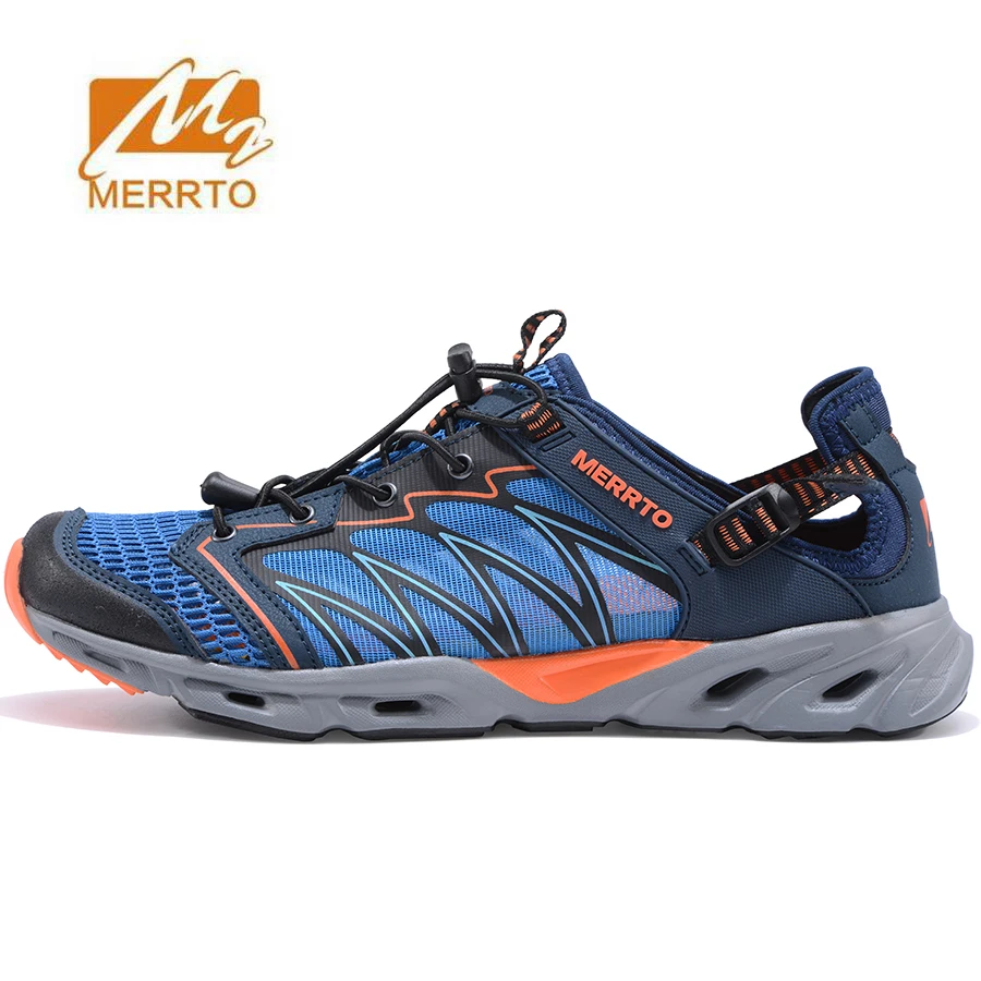 MERRTO Men's Summer Outdoor Aqua Water Shoes Sneakers For Men Sports Hiking Trekking Fishing