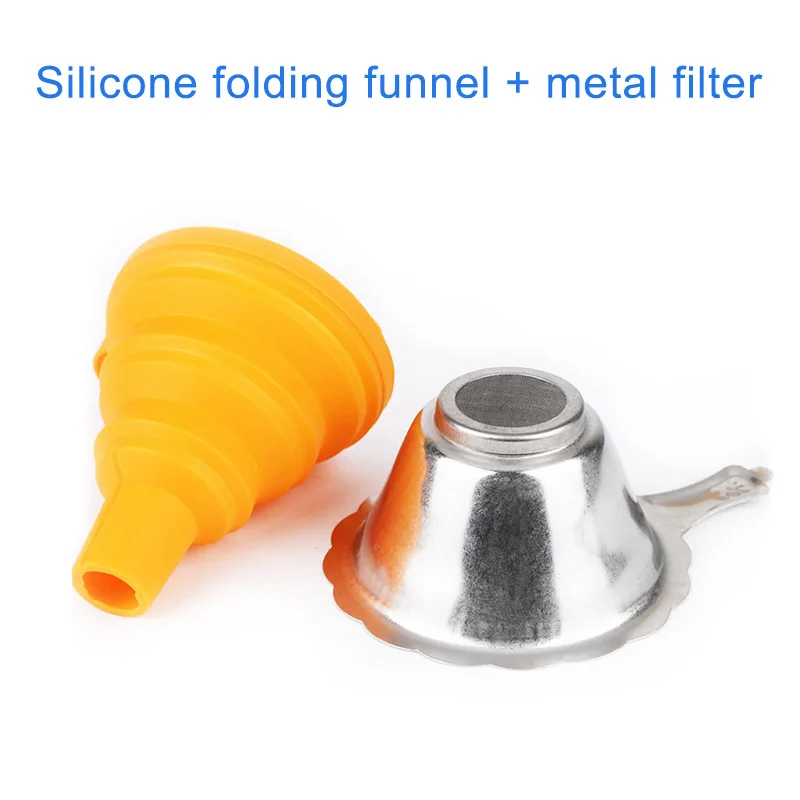 المعادن الأشعة فوق البنفسجية مرشح من الراتنج كوب + السيليكون قمع المتاح ل ANYCUBIC الفوتون SLA 3D طابعة المعادن الأشعة فوق البنفسجية مرشح من الراتنج كوب + السيليكون قمع المتاح ل ANYCUBIC الفوتون SLA 3D طابعة