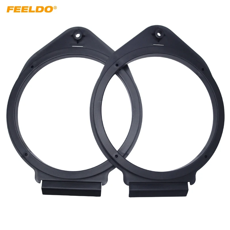 

FEELDO 1pair 6.5 Inch Speaker Spacer Horn Pad Mounts For Buick Excelle/GT/XT/Regal/Lacrosse /Chevrolet/Aveo/Cruze/Trax/Malibu